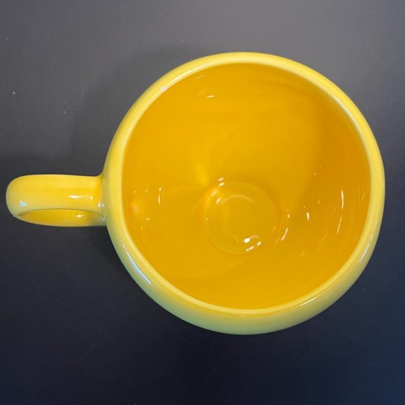 TELEFLORA Yellow Smiley Happy Face Cup Mug ~ Vase ~ Planter ~ Have a Nice Day - Picture 5 of 7